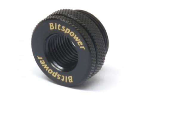 Bitspower BP-MBWP-C04 - Nestejäähdytysjärjestelmän puristusliitin - mattamusta