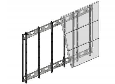 Hagor VWR-2×3, 30 kg, 139,7 cm (55"), 600 x 400 mm Silver