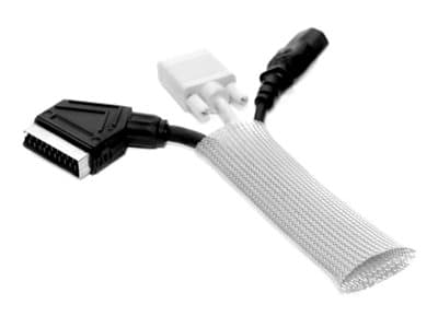 Multibrackets M Universal Cable Sock Roll 20 mm x 50 m - Kabelordner - sølv