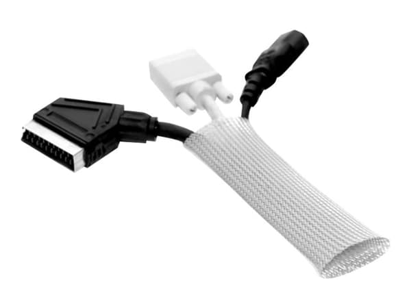 Multibrackets M Universal Cable Sock Roll 20 mm x 50 m - Kabelordner - sølv