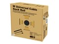 Miniatyrbilde 2 av 5: Multibrackets M Universal Cable Sock Roll 20 mm x 50 m - Kabelordner - sølv
