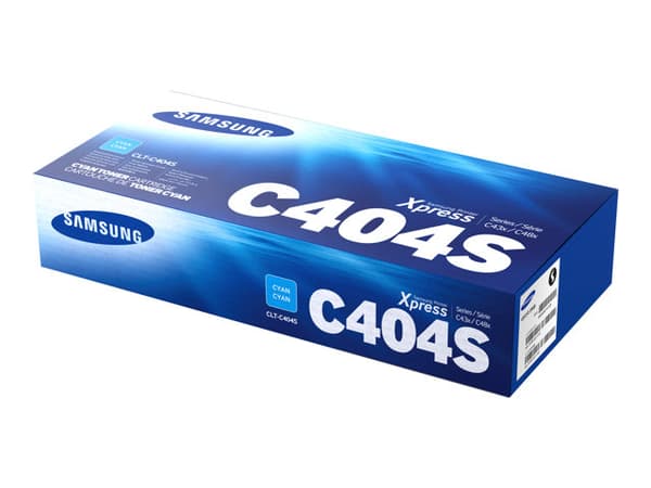 Samsung CLT-C404S - Cyan - original - tonerpatron - for Xpress C430W, C480, C480FN, C480FW, C480W, C483W