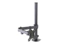 Miniatyrbilde 4 av 5: ART L-01X - Monteringssett - justerbar arm - for LCD-skjerm - metall - svart - skjermstørrelse: 13"-32" - skrivebordsmonterbar