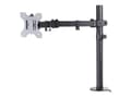 Miniatyrbilde 2 av 5: ART L-01X - Monteringssett - justerbar arm - for LCD-skjerm - metall - svart - skjermstørrelse: 13"-32" - skrivebordsmonterbar