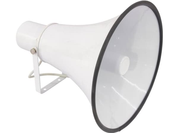 Omnitronic 80710834 Høyttaler hvit med kabel 25 W (80710834)