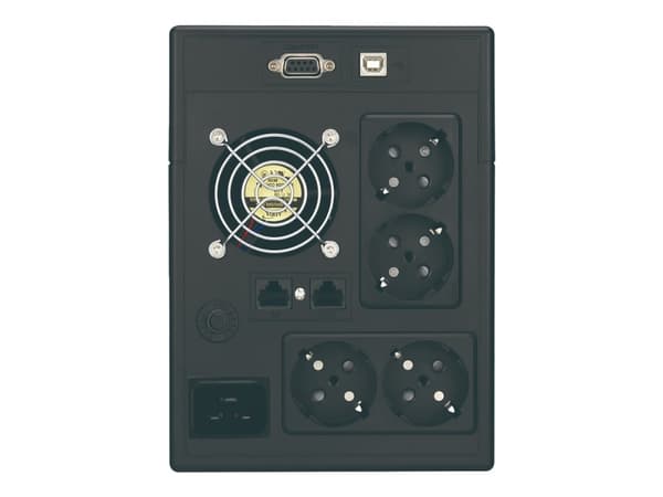PowerWalker VI 3000 SCL - UPS - AC 162 - 290 V - 1800 watt - 3000 VA - 9 Ah - RS-232, USB - utgangskontakter: 4