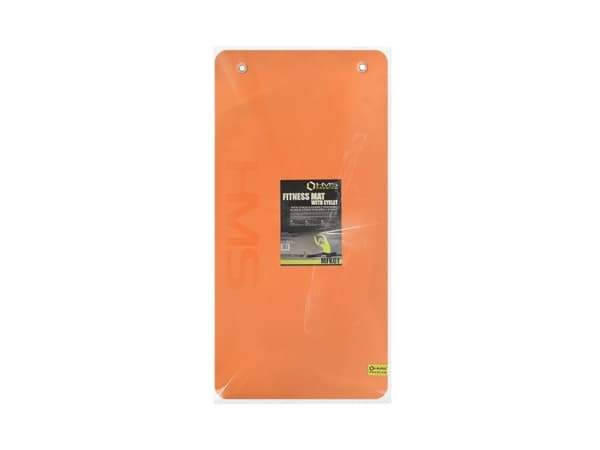 Club fitnessmåtte med huller orange HMS Premium MFK01