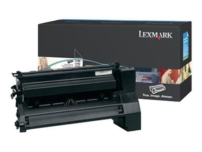 Lexmark - Ekstra høy ytelse - svart - original - tonerpatron LCCP, LRP - for Lexmark C782dn, C782dtn, C782n, X782e, X782e MFP, X782e Page Plus Soluti