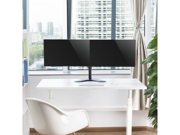 V7 DS2FSD-2E, Frittstående, 8 kg, 33 cm (13"), 81,3 cm (32"), 100 x 100 mm, Sort