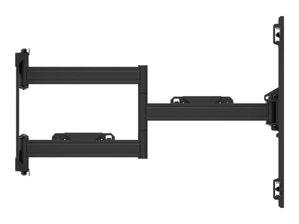 Multibrackets M Universal Flexarm Pro Heavy Duty - Fäste - för platt panel - stål - svart - skärmstorlek: 55"-80" - väggmonterbar