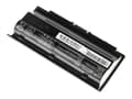 Miniatyrbilde 5 av 5: Green Cell - Batteri til bærbar PC (tilsvarer: ASUS A42-G75) - litiumion - 8-cellers - 4400 mAh - svart - for ASUS G75VW; G75VX