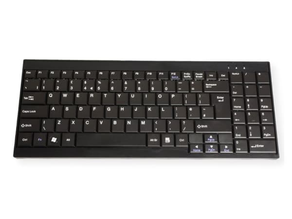VALUE 19" KVM-konsoll, 48 cm (19") TFT (16:9), VGA, USB, tastaturoppsett F (26.99.0133)
