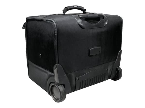 PORT Bristol L - Hjulförsedd väska för mappar - 1680 D ballistisk polyester - svart