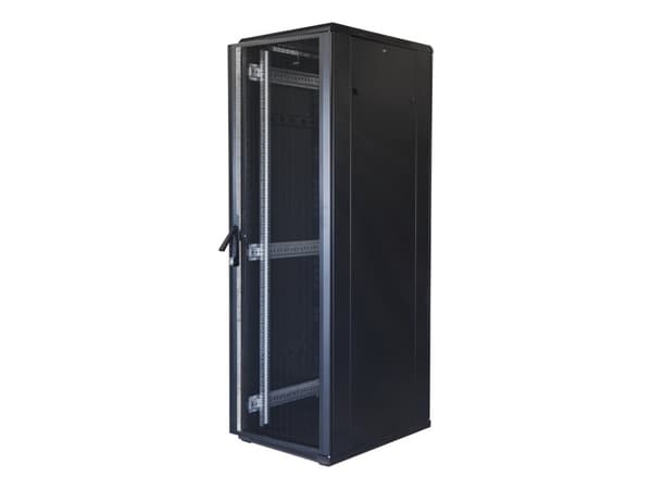 TOTEN G6 - Stativ - sort, RAL 9004 - 42U - 19"
