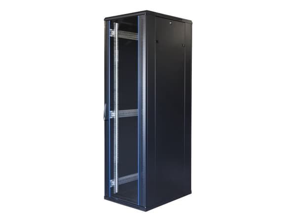 TOTEN G6 - Stativ - sort, RAL 9004 - 42U - 19"
