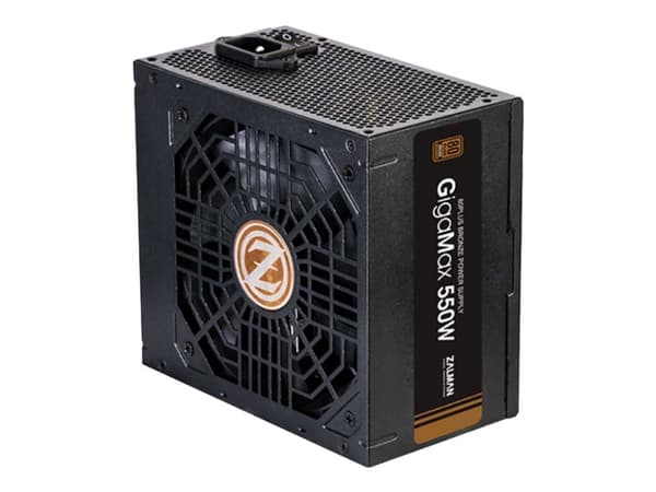 ZALMAN GigaMax ZM550-GVII - Strømforsyning (intern) - ATX12V 2.31 - 80 PLUS Bronze - AC 200-240 V - 550 watt - aktiv PFC