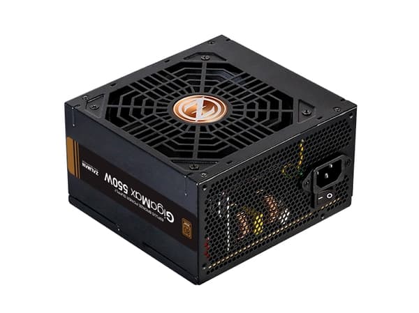 ZALMAN GigaMax ZM550-GVII - Strømforsyning (intern) - ATX12V 2.31 - 80 PLUS Bronze - AC 200-240 V - 550 watt - aktiv PFC