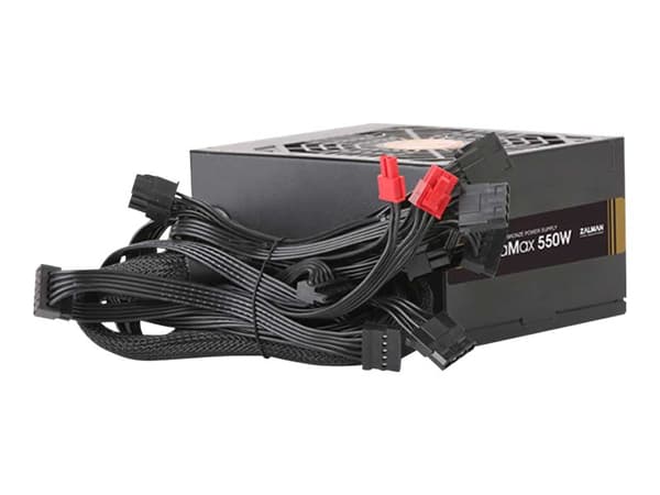 ZALMAN GigaMax ZM550-GVII - Strømforsyning (intern) - ATX12V 2.31 - 80 PLUS Bronze - AC 200-240 V - 550 watt - aktiv PFC