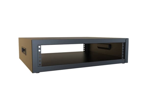 Hammond Electronics RCBS1900317BK1 Komponentholder 19 445 x 533 x 140 Stål Sort 1 stk
