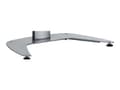 Miniatyrbilde 1 av 3: SMS Flatscreen FH T1150 - Monteringskomponent (stativfot) - for LCD-skjerm - sølv, aluminium - plassering på gulv