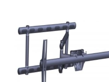 Vogel's PFW 6852 - Monteringssett (helledds-utsvingingsmontering) - for flatpanel - svart - skjermstørrelse: 37"-68" - veggmonterbar
