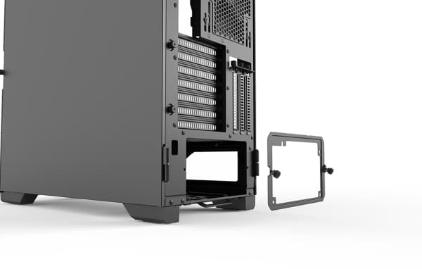 Phanteks Eclipse P600S, Midi Tower, PC, Musta, ATX, EATX, mikro ATX, Mini-ITX, Lasi, Terästä, Koti /Toimisto