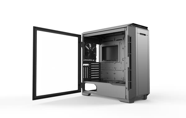 Phanteks Eclipse P600S, Midi Tower, PC, Musta, ATX, EATX, mikro ATX, Mini-ITX, Lasi, Terästä, Koti /Toimisto