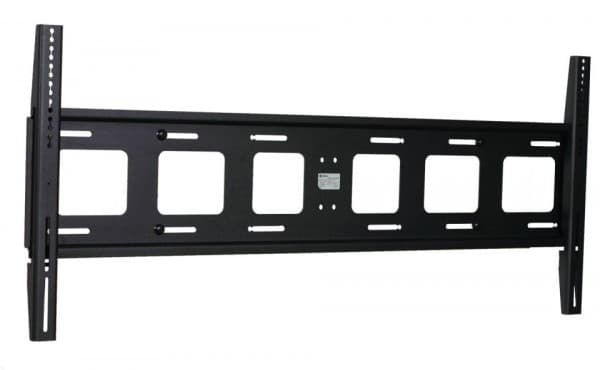 EDBAK XWB1 - Monteringssett (takmontering, veggmontering) - for flatpanel - svart, RAL 9005, pulverbelegg - skjermstørrelse: fra 60"