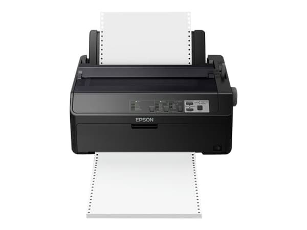 Epson FX 890IIN - Skriver - S/H - punktmatrise - Rull (21,6 cm), JIS B4, 254 mm (bredde) - 240 x 144 dpi - 9 pin - inntil 738 tegn/sek - parallell, U