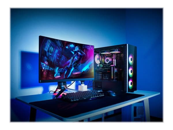 DeepCool MATREXX 50 ADD RGB 4F - Tower - utökad ATX - genomskinlig sidopanel (härdat glas) (ATX / PS/2) - USB/ljud