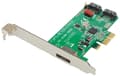 Pikkukuva 2 / 5: Dawicontrol DC 610e RAID - Tallennusohjain (RAID) - 2-kanavainen - SATA 6Gb/s - matala profiili - RAID 0, 1, JBOD - PCIe 2.0 x1