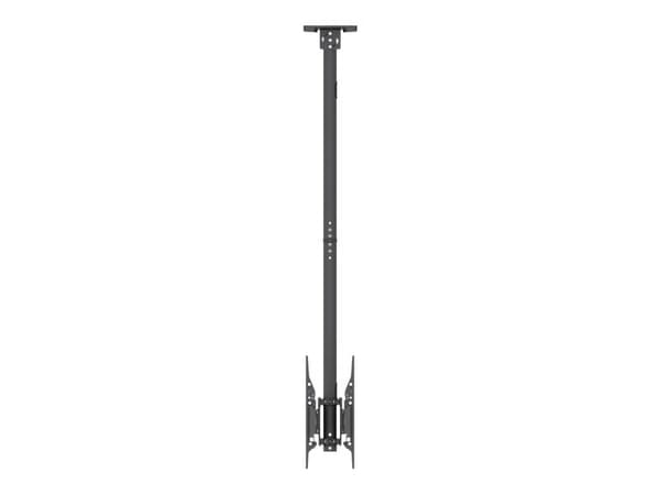 Multibrackets PRO Series M Ceiling Mount Pro MBC1UX2 - Konsol - dubbel sida - för 2 LCD-bildskärmar - plast, aluminium, stål - svart - skärmstorlek: