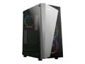Miniatyrbild 1 av 5: Zalman S4 Plus - Tower - ATX - genomskinlig sidopanel (akryl) - ingen strömförsörjning (ATX) - svart - USB/ljud