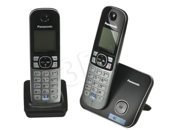 Panasonic KX-TG6812PDB czarny