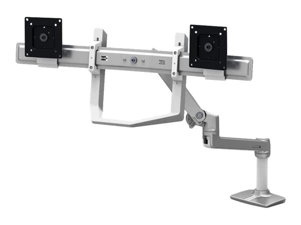 Ergotron LX - Monteringskomponent (håndtak) - dobbeldirekte - hvit - armmonterbar - for P/N: 45-489-216