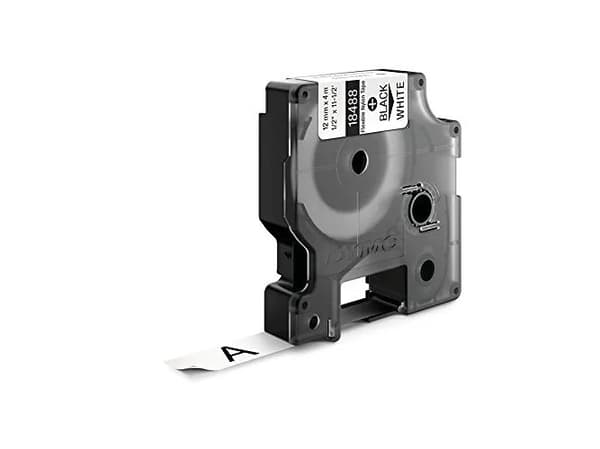 DYMO RhinoPRO - Nylon - vit - Roll (1.2 cm x 3.5 m) 1 kassett(er) flexibel tape - för DYMO ILP219; LabelMANAGER 150, 450; LabelPOINT 250; Rhino 6000;