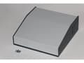 Miniatyrbilde 1 av 2: Hammond Electronics 515-0920 Pult-kabinet (L x B x H) 157 x 154 x 58 mm Stål Grå 1 stk