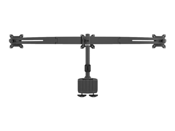 Multibrackets M VESA Desktopmount Triple Desk Clamp 15"-24" - Monteringssats - för 3 LCD-bildskärmar - aluminium, stål - svart - skärmstorlek: 15"-24