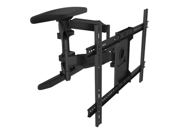 Multibrackets M VESA Flexarm XL Full Motion Dual - Brakett - helbevegelses justerbar arm - for LCD-skjerm - svart - skjermstørrelse: 40"-85" - veggmo