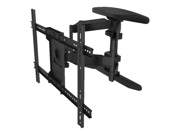 Multibrackets M VESA Flexarm XL Full Motion Dual - Brakett - helbevegelses justerbar arm - for LCD-skjerm - svart - skjermstørrelse: 40"-85" - veggmo Sort