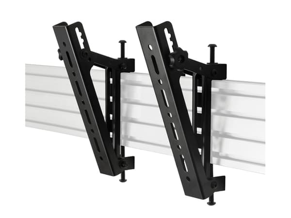 B-Tech BT8390-VESA200T, Monteringsarm, Sort, 70 kg, Skinne, 200 x 200,600 x 200 mm, 119,4 cm (47")