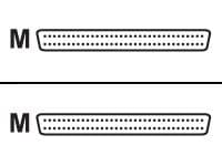 HP - SCSI ekstern kabel - HD-68 (hann) til HD-68 (hann) - 3.7 m