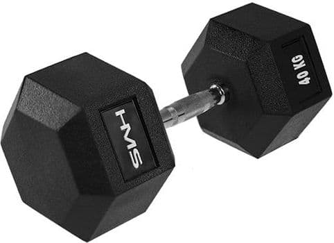 Käsipaino HMS Hex Pro - 40 kg