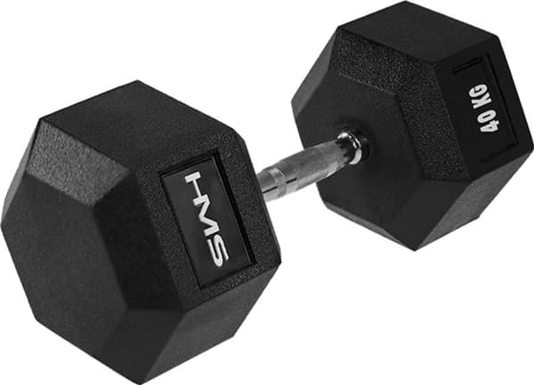 Käsipaino HMS Hex Pro - 40 kg