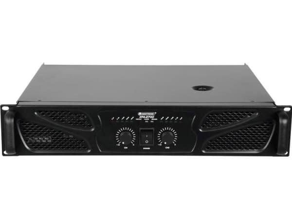Omnitronic XPA-2700, 2.1 kanavaa, 1350 W, H, 0,5%, 100 dB, 20000 O