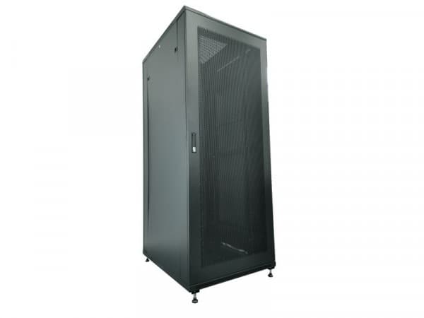 Alantec 5901738557246, Frittstående hylle, 42U, 300 kg, Sort