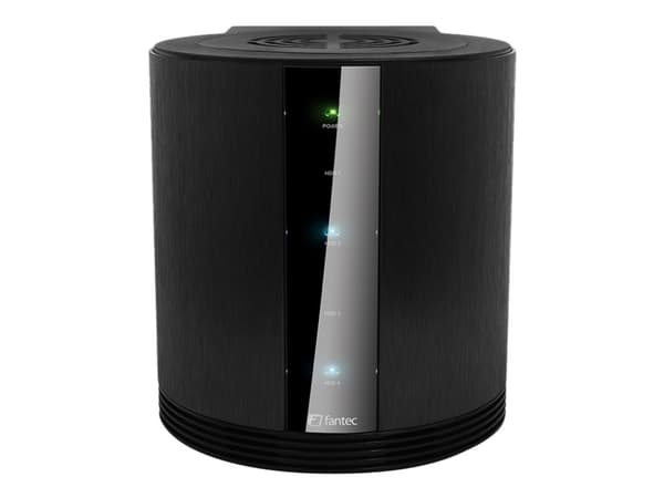 FANTEC SQ-35U3e-6G - Harddiskarray - 4 brønner (SATA-600) - USB 3.0, SATA 6Gb/s (ekstern) Sort