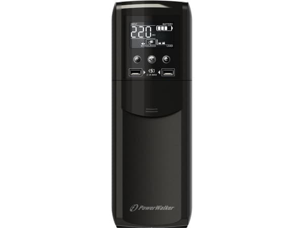 PowerWalker VI 1200 CSW IEC - UPS - AC 230 V - 720 Watt - 1200 VA - 7 At - USB - utgangskontakter: 8