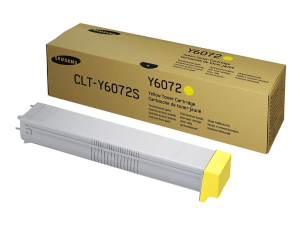 Samsung CLT-Y6072S - Gul - original - tonerpatron (SS712A) - for MultiXpress CLX-9250ND, CLX-9252NA, CLX-9350ND, CLX-9352NA