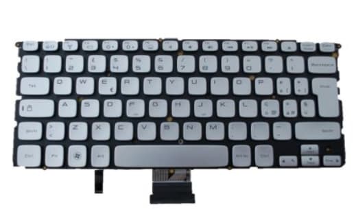 DELL X15VX, Tastatur, Italiensk, Bakgrunnsbelyst tastatur, DELL, XPS 14z L412z